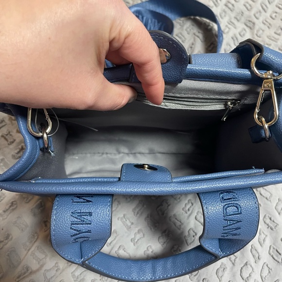 Madden NYC Blue Mini Bag with Pouch - Picture 3 of 4